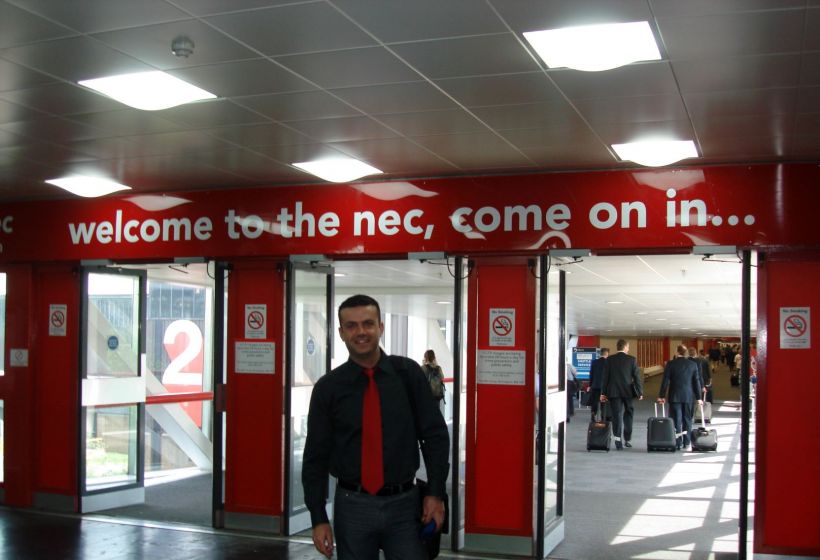 Έκθεση IFSEC 2008 στο Birmingham της Αγγλίας.