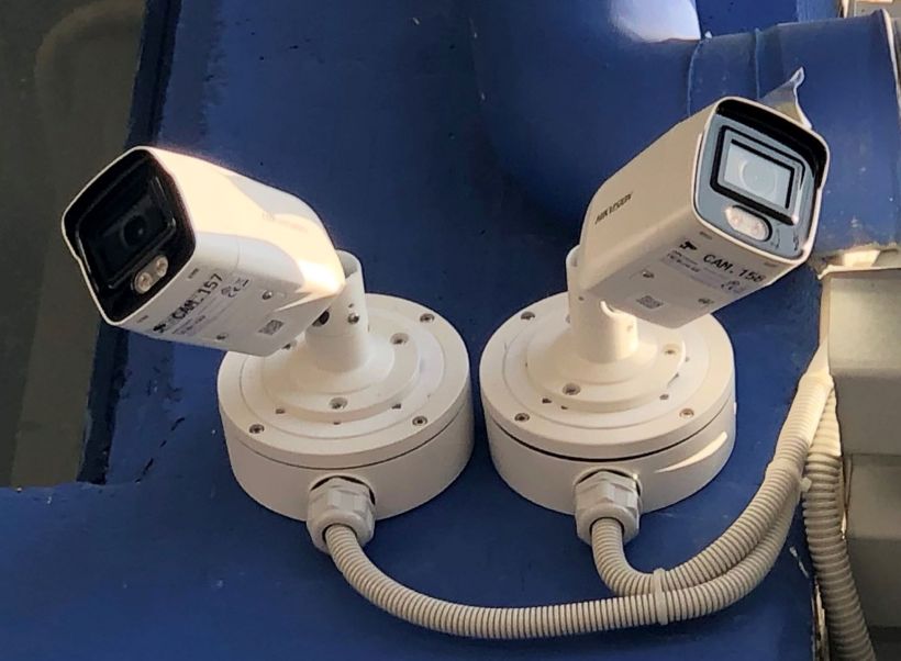 Μελέτη, εγκατάσταση Κλειστού Κυκλώματος Τηλεόρασης IP CCTV και Σύστημα Συναγερμού