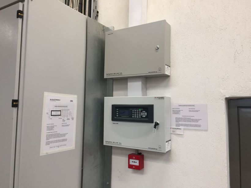 Μελέτη, εγκατάσταση Κλειστού Κυκλώματος Τηλεόρασης IP CCTV, Σύστημα Συναγερμού και Πυρανίχνευσης