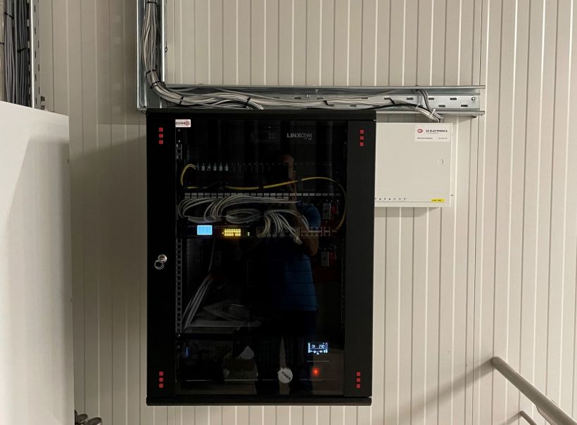 Μελέτη, εγκατάσταση Κλειστού Κυκλώματος Τηλεόρασης IP CCTV, Σύστημα Συναγερμού και Access Control