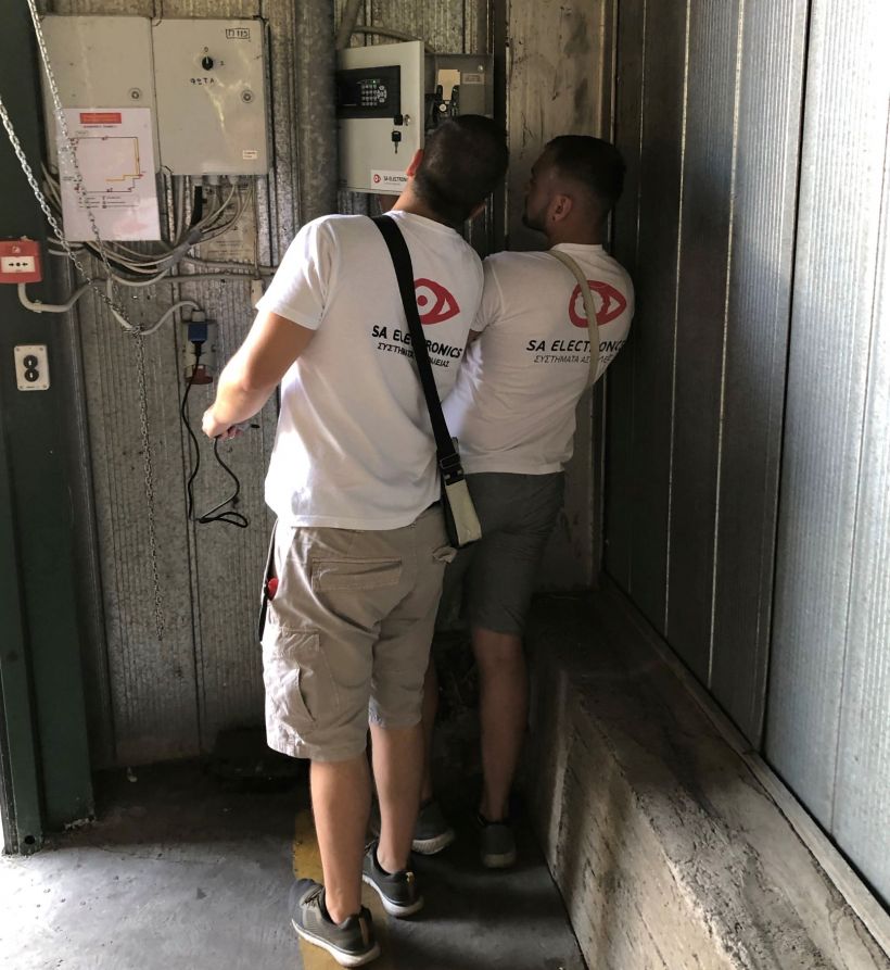 Μελέτη, εγκατάσταση Κλειστού Κυκλώματος Τηλεόρασης IP CCTV και Πυρανίχνευσης