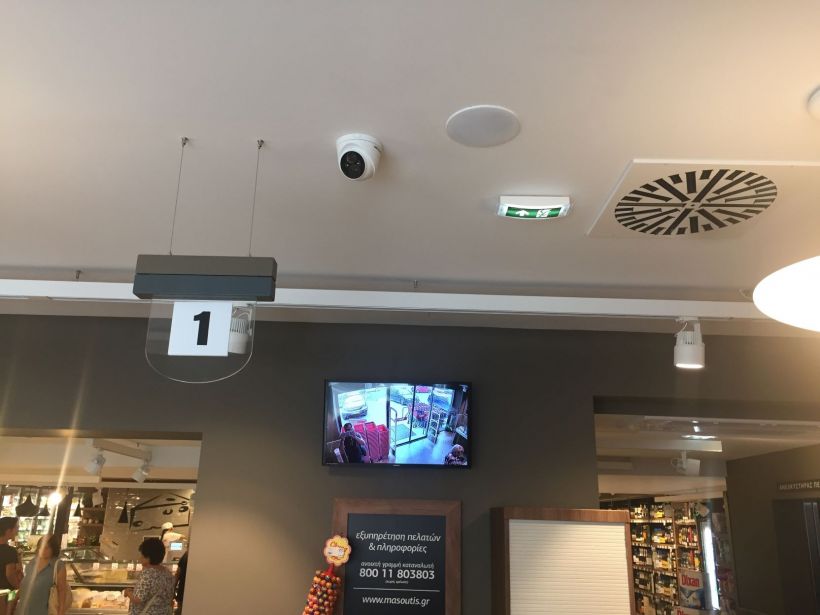 Μελέτη, εγκατάσταση Κλειστού Κυκλώματος Τηλεόρασης CCTV, Σύστημα Συναγερμού, Πυρανίχνευσης και Access Control