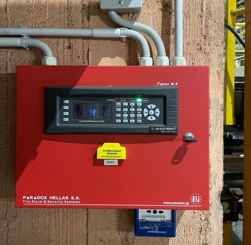 Μελέτη, εγκατάσταση Πυρανίχνευσης και Πυρόσβεσης Firepro