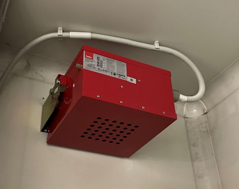 Μελέτη, εγκατάσταση Πυρανίχνευσης και Πυρόσβεσης Firepro