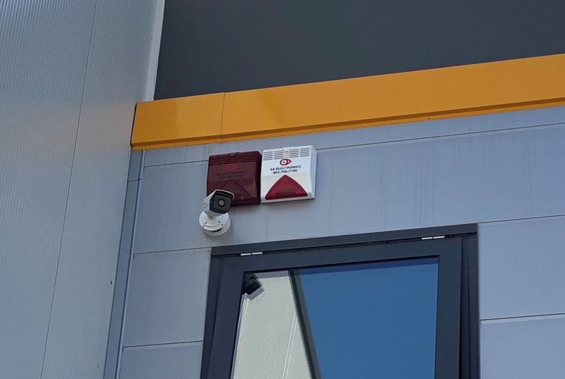 Μελέτη, εγκατάσταση Κλειστού Κυκλώματος Τηλεόρασης IP CCTV, Σύστημα Συναγερμού, Πυρανίχνευση και Δίκτυο Οπτικών Ινών